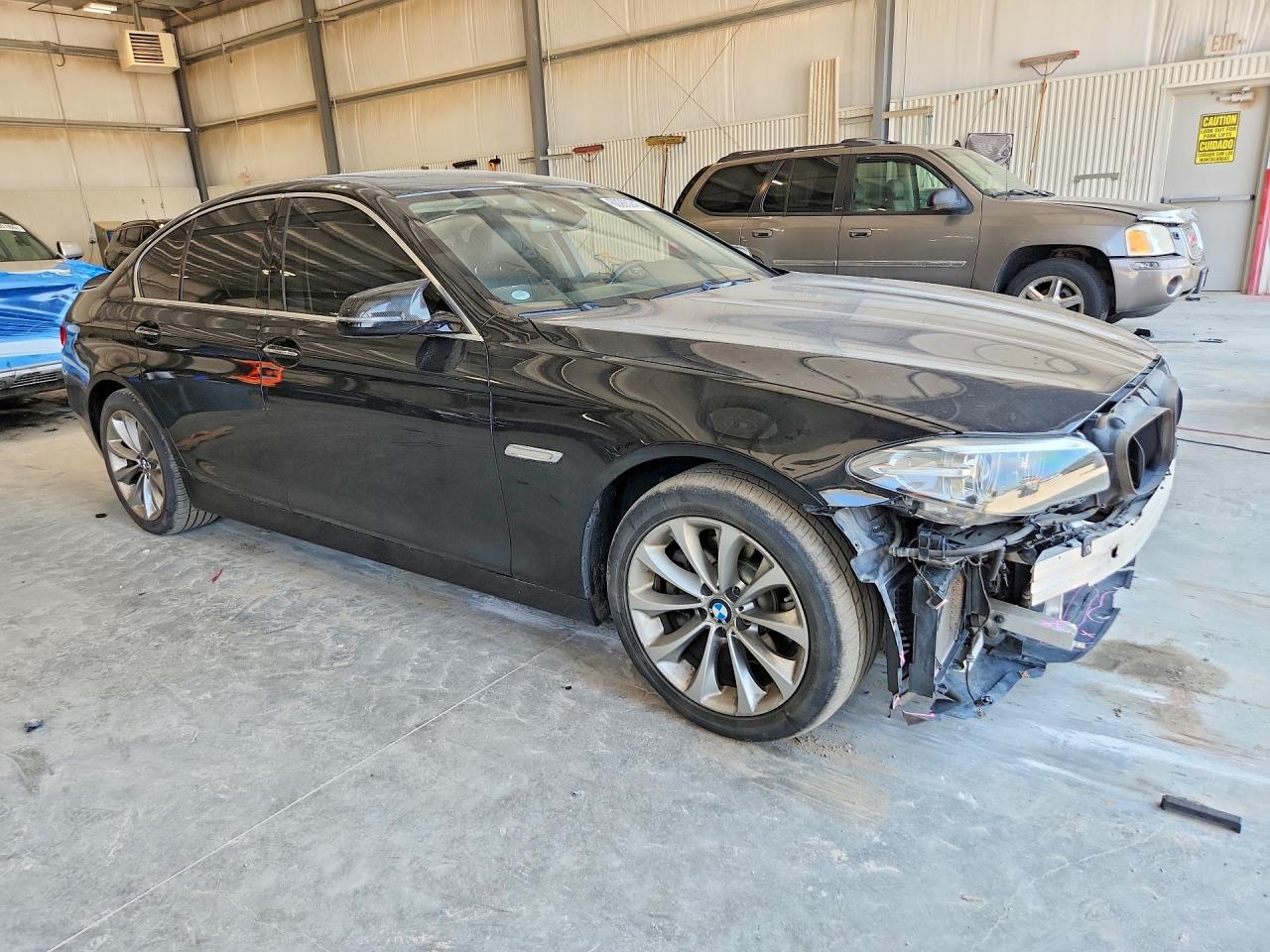 2014 Bmw 528 Xi Black vin: WBA5A7C58ED616237