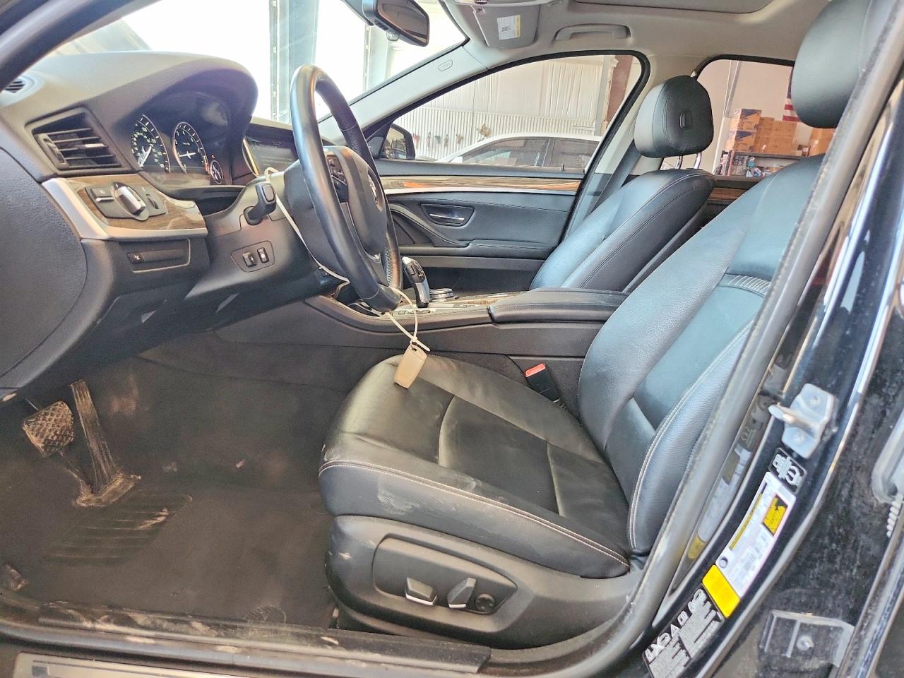 2014 Bmw 528 Xi Black vin: WBA5A7C58ED616237