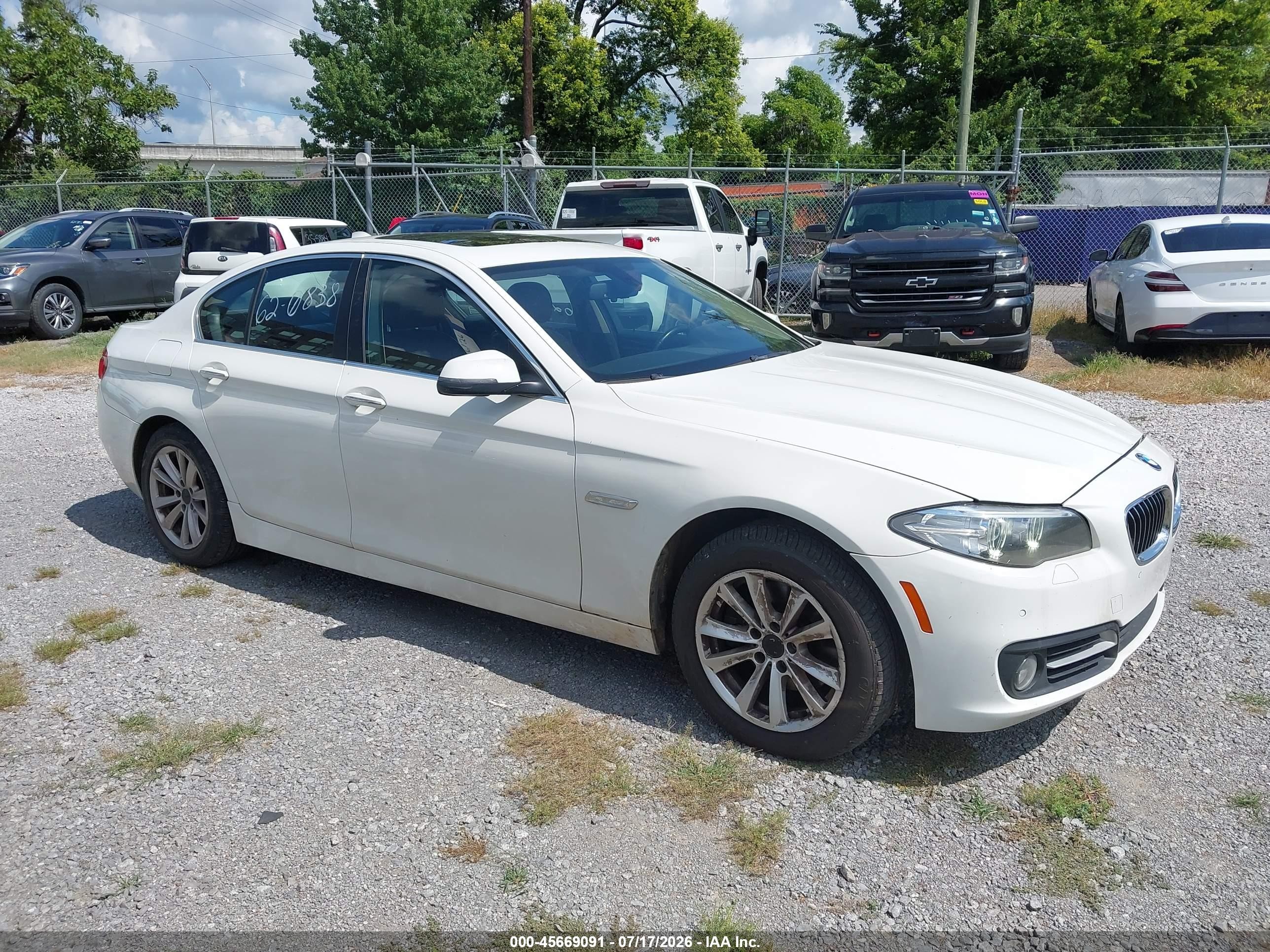 2015 Bmw 528i Xdrive vin: WBA5A7C58FD620838
