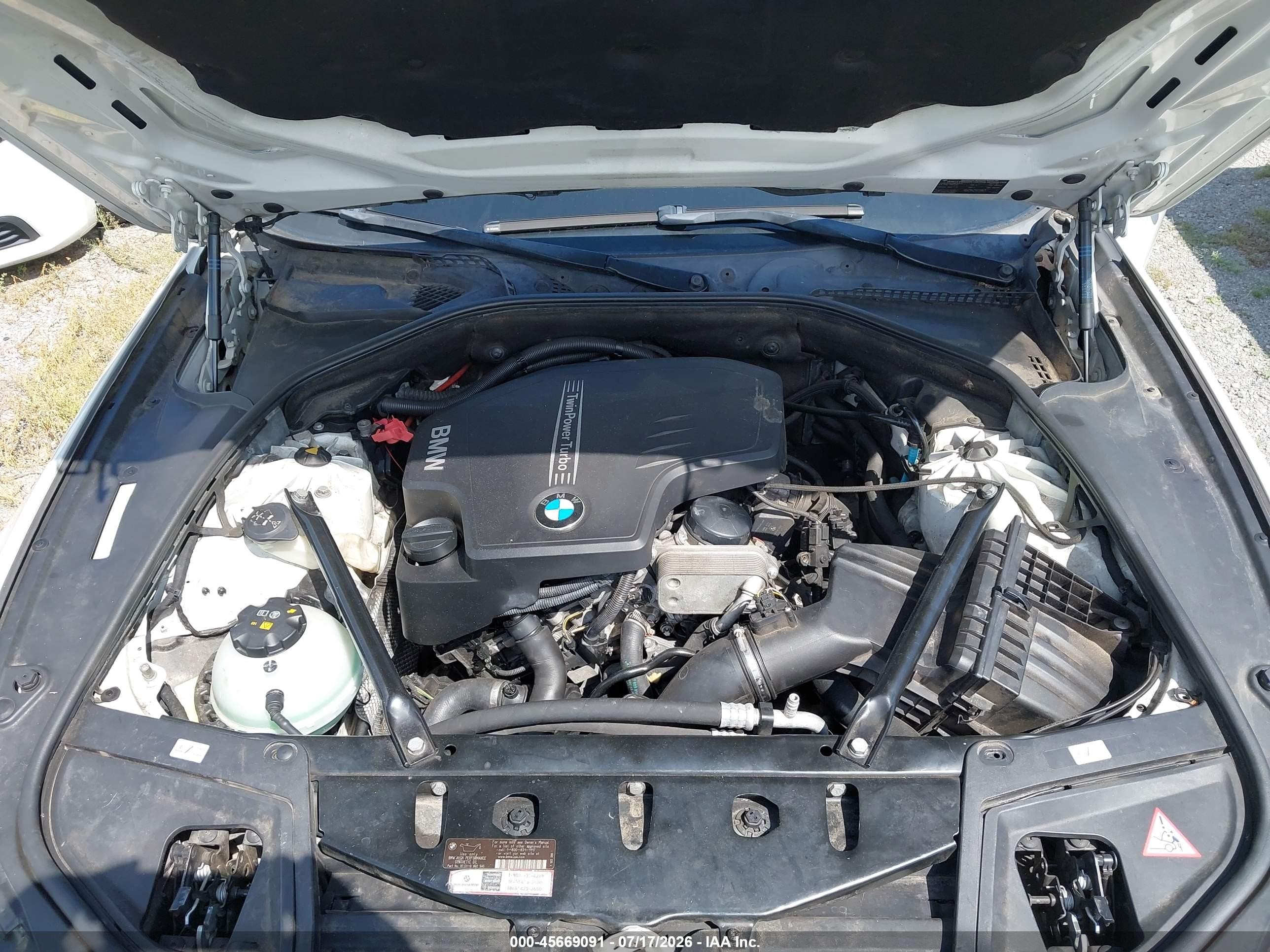 2015 Bmw 528i Xdrive vin: WBA5A7C58FD620838