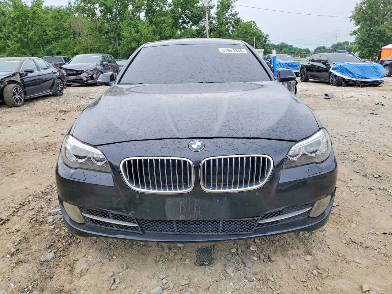 2015 Bmw 528 Xi Черный vin: WBA5A7C58FD621827