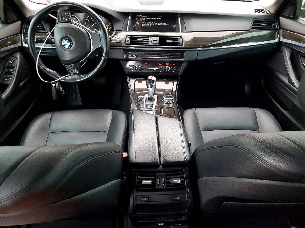 2015 Bmw 528 Xi Черный vin: WBA5A7C58FD621827