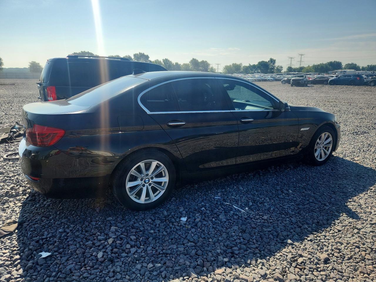 2015 Bmw 528 Xi Black vin: WBA5A7C58FD623321