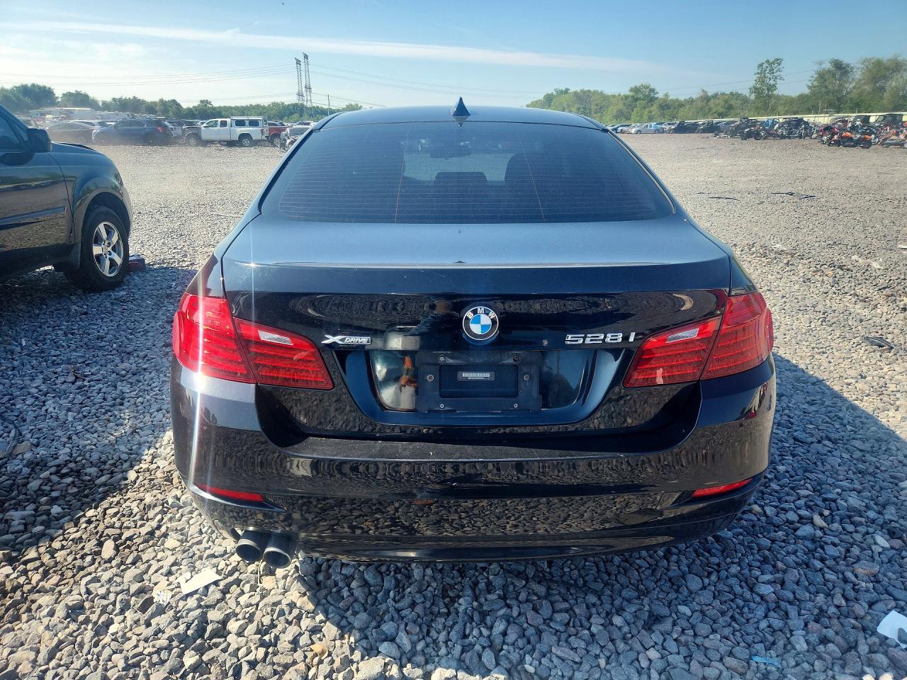 2015 Bmw 528 Xi Black vin: WBA5A7C58FD623321