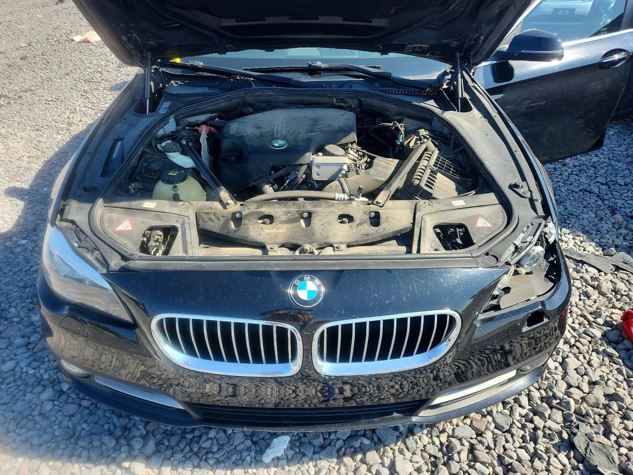 2015 Bmw 528 Xi Black vin: WBA5A7C58FD623321