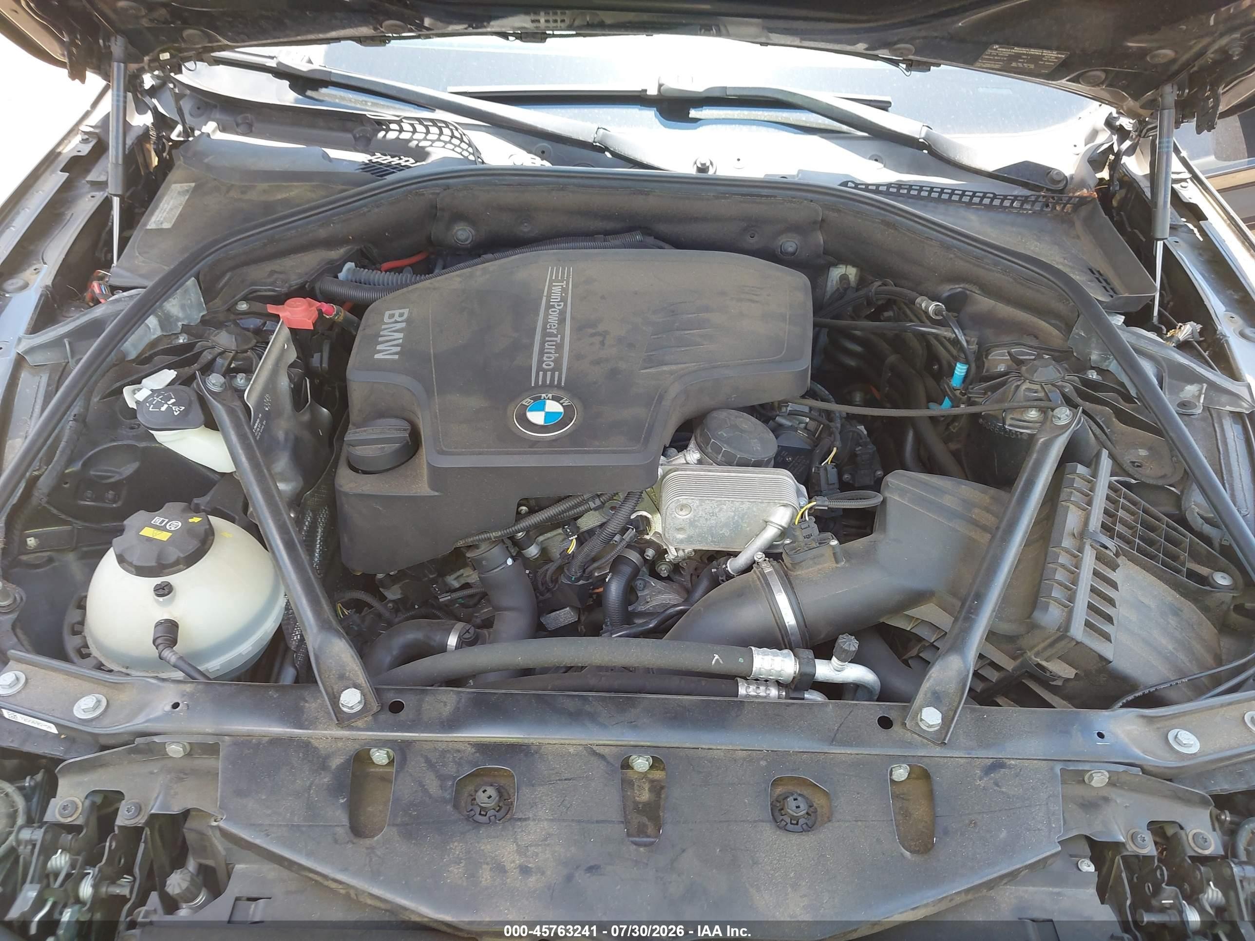 2015 Bmw 528i Xdrive Black vin: WBA5A7C58FD628289