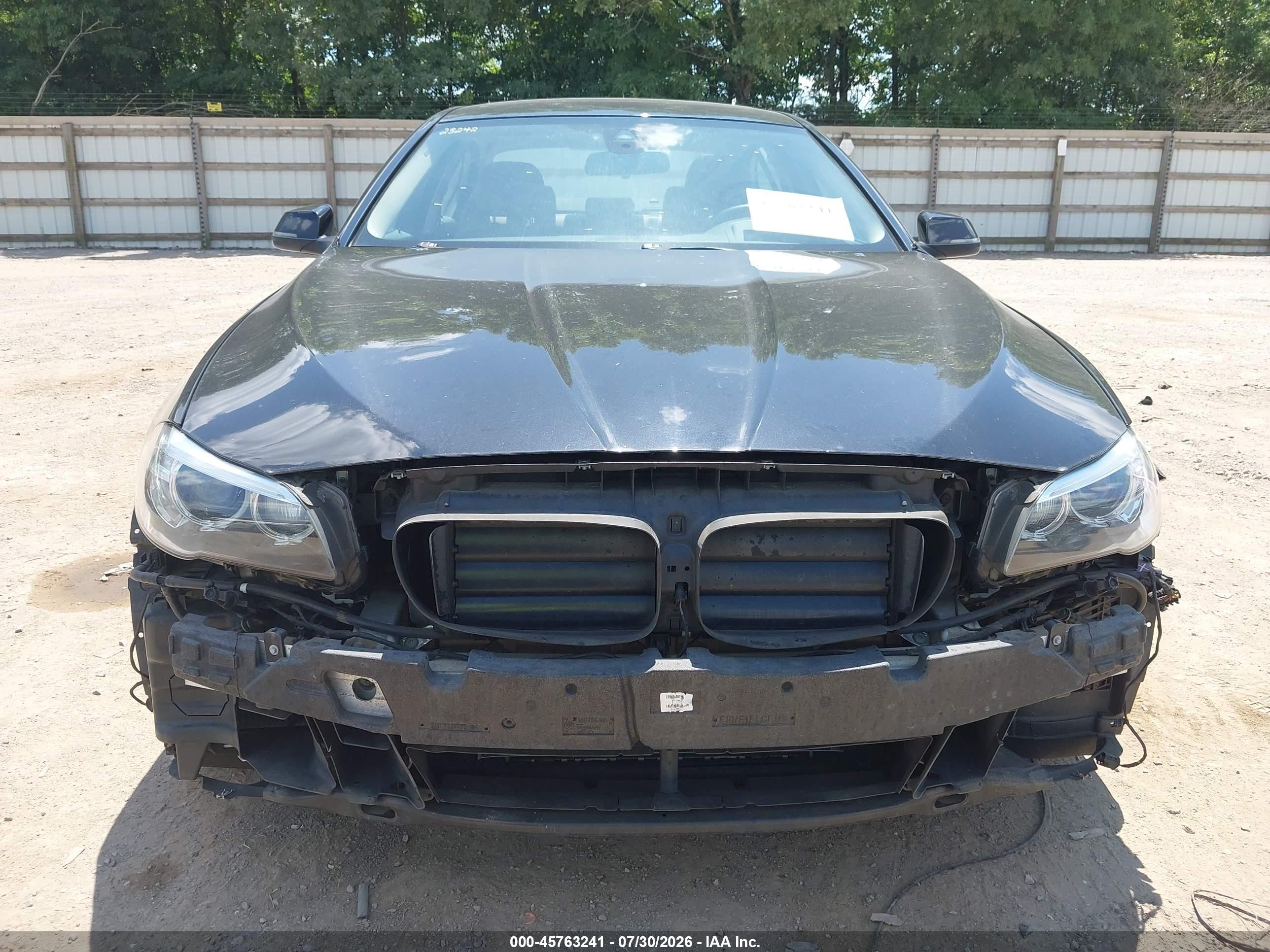 2015 Bmw 528i Xdrive Black vin: WBA5A7C58FD628289