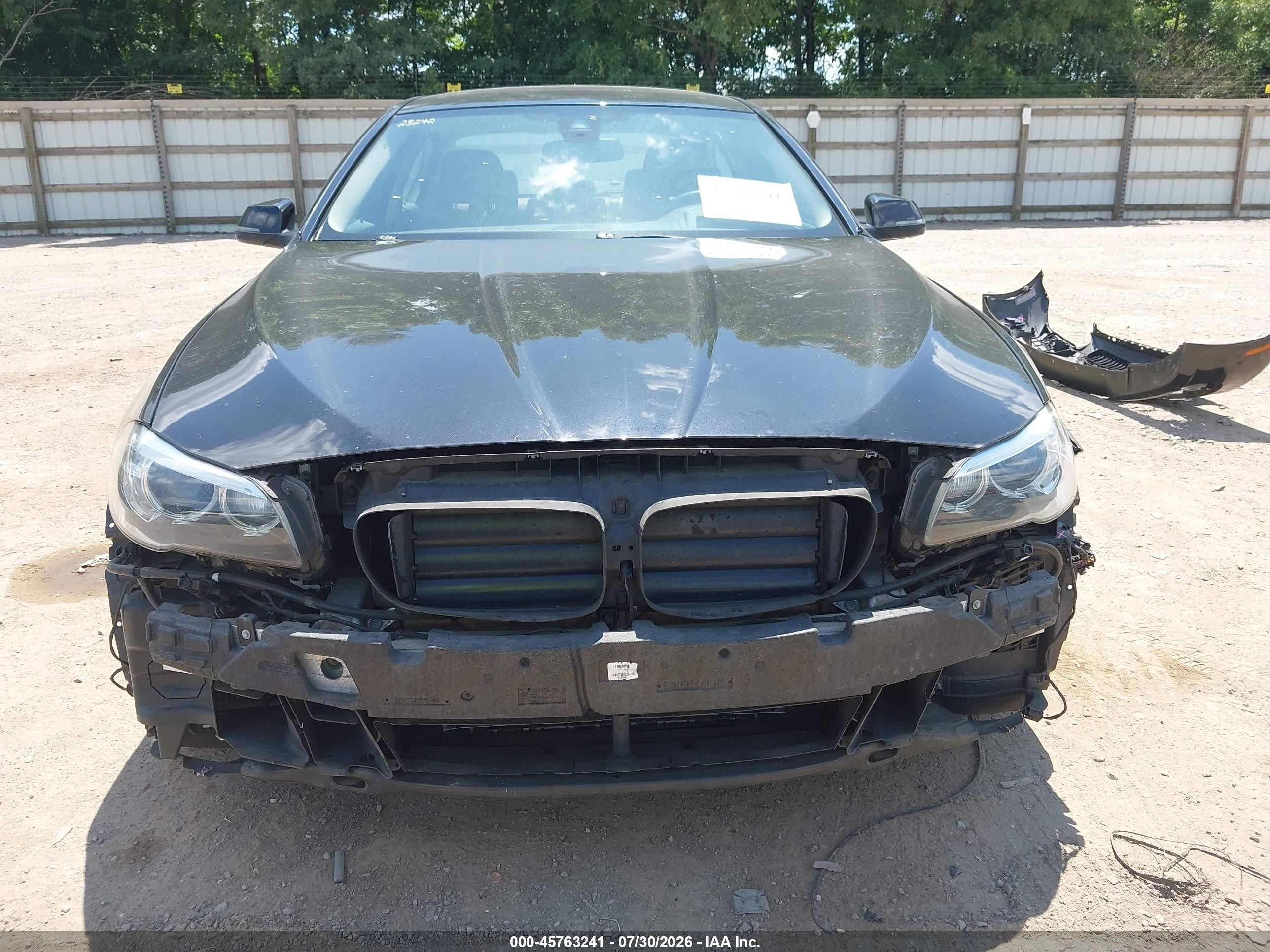 2015 Bmw 528i Xdrive Black vin: WBA5A7C58FD628289