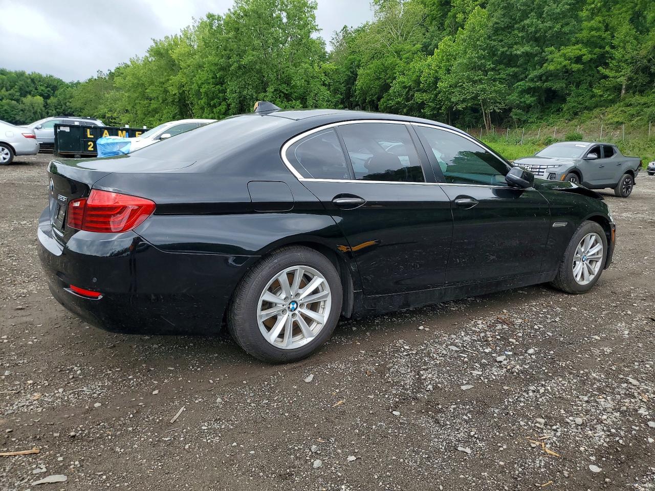 2014 Bmw 528 Xi Black vin: WBA5A7C59ED616618