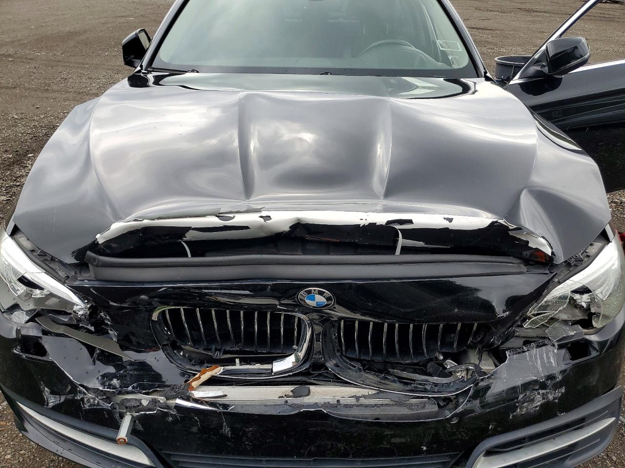 2014 Bmw 528 Xi Black vin: WBA5A7C59ED616618