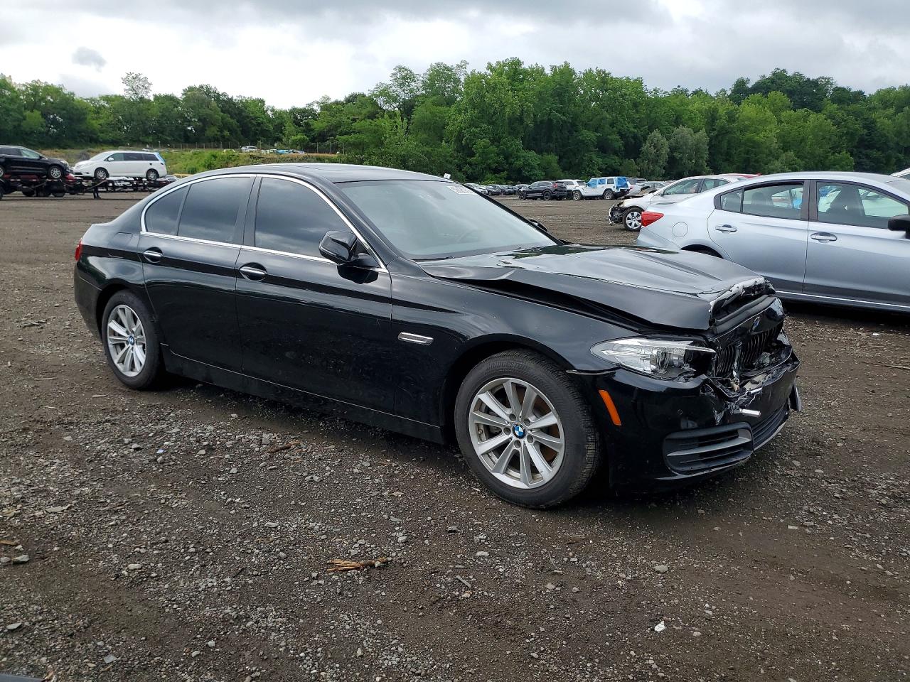 2014 Bmw 528 Xi Black vin: WBA5A7C59ED616618