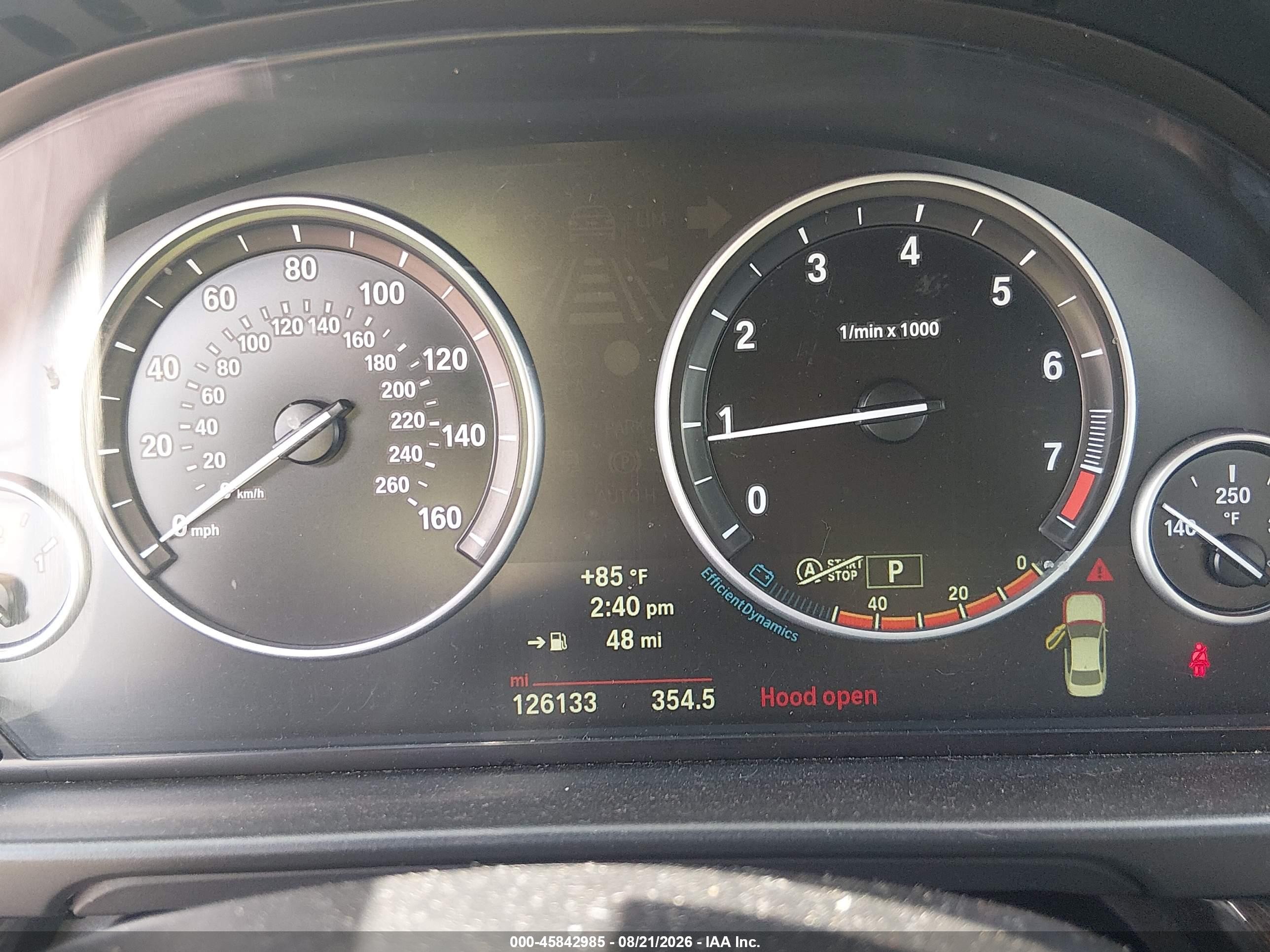 2014 Bmw 528i Xdrive Black vin: WBA5A7C59ED618997