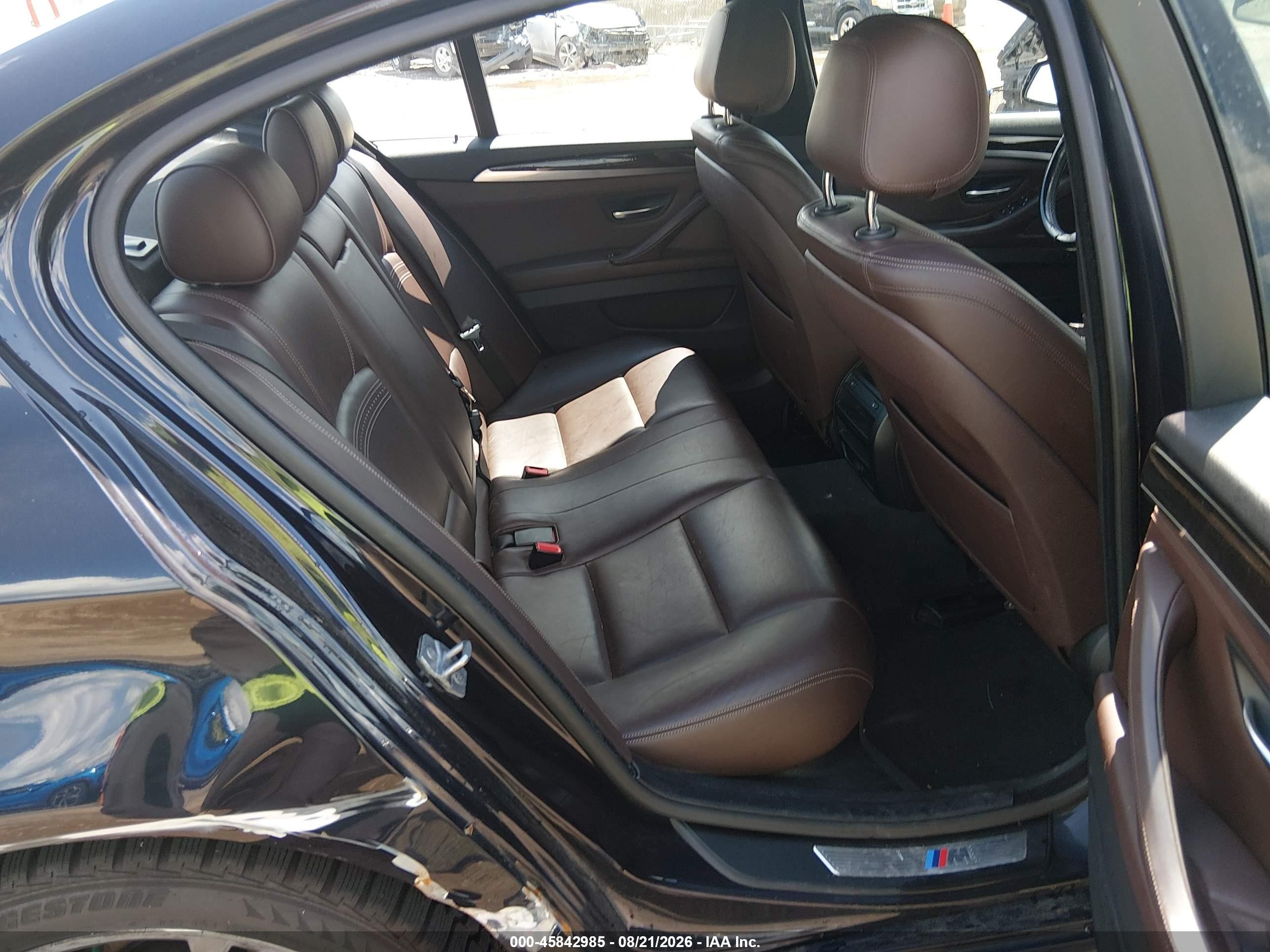 2014 Bmw 528i Xdrive Black vin: WBA5A7C59ED618997