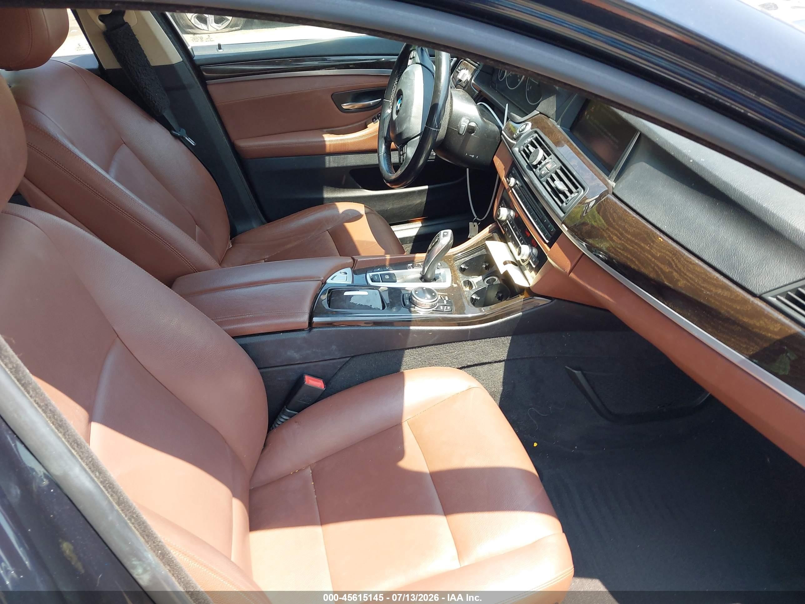2015 Bmw 528i Xdrive Dark Blue vin: WBA5A7C59FD621884