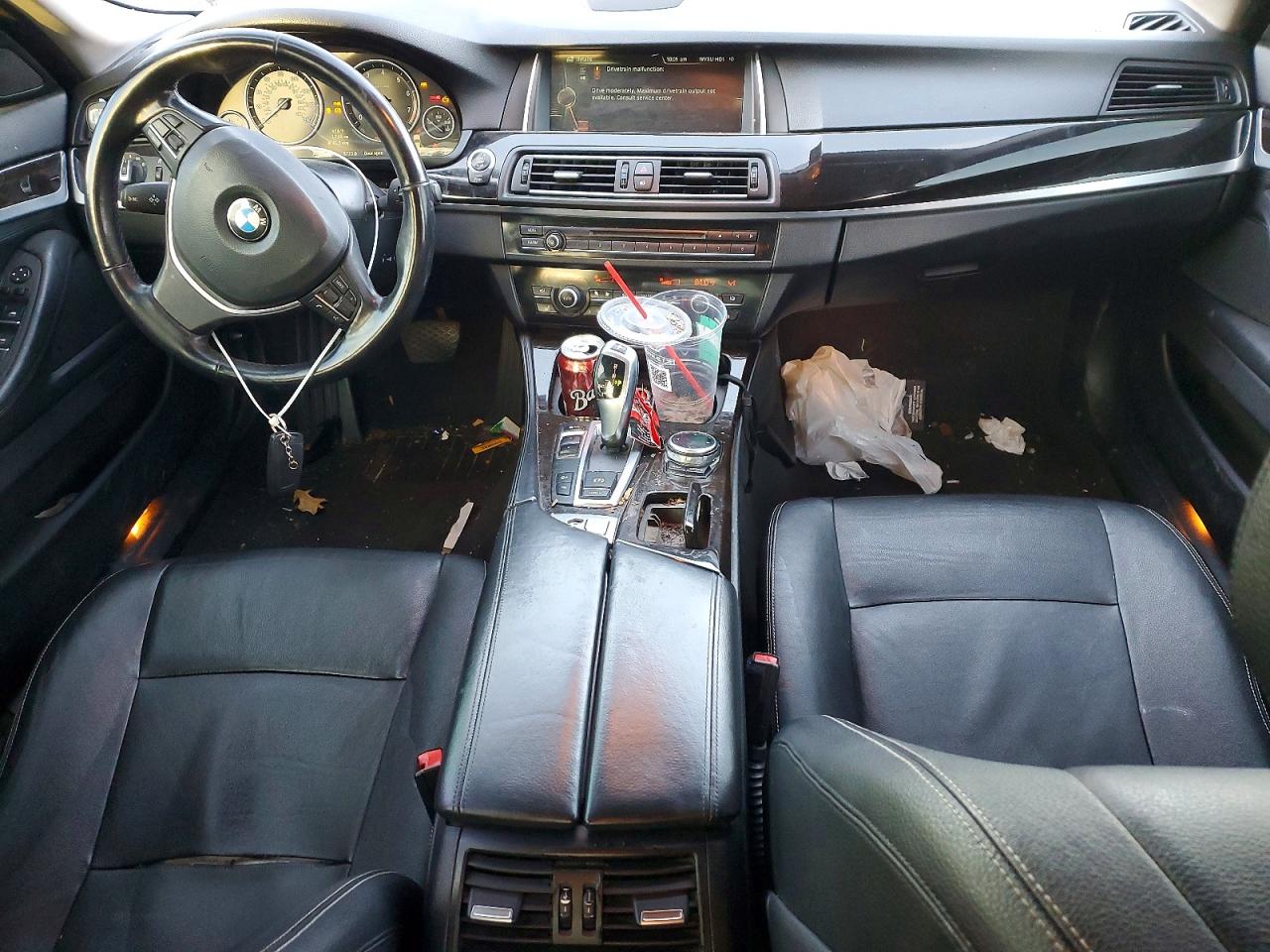 2014 Bmw 528 Xi Черный vin: WBA5A7C5XED219435
