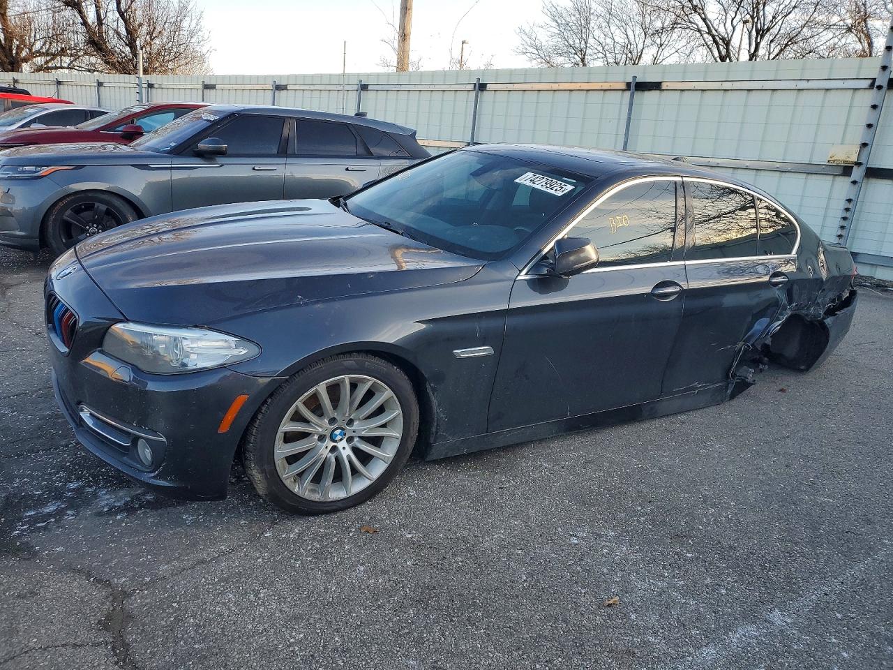 2014 Bmw 528 Xi Черный vin: WBA5A7C5XED219435