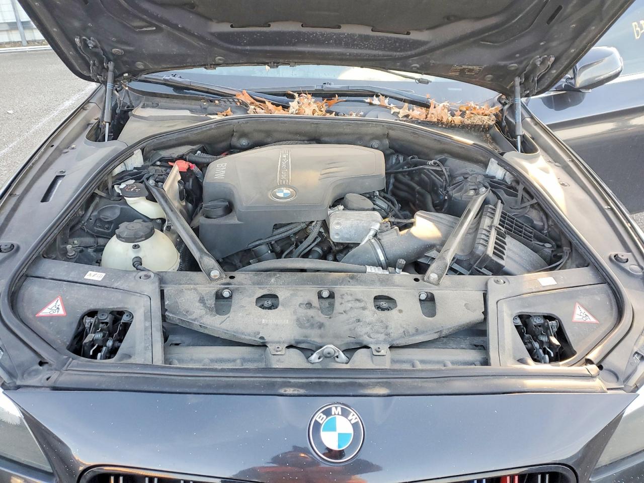 2014 Bmw 528 Xi Черный vin: WBA5A7C5XED219435