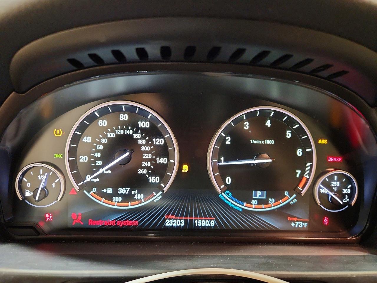 2015 Bmw 528 Xi White vin: WBA5A7C5XFD622610
