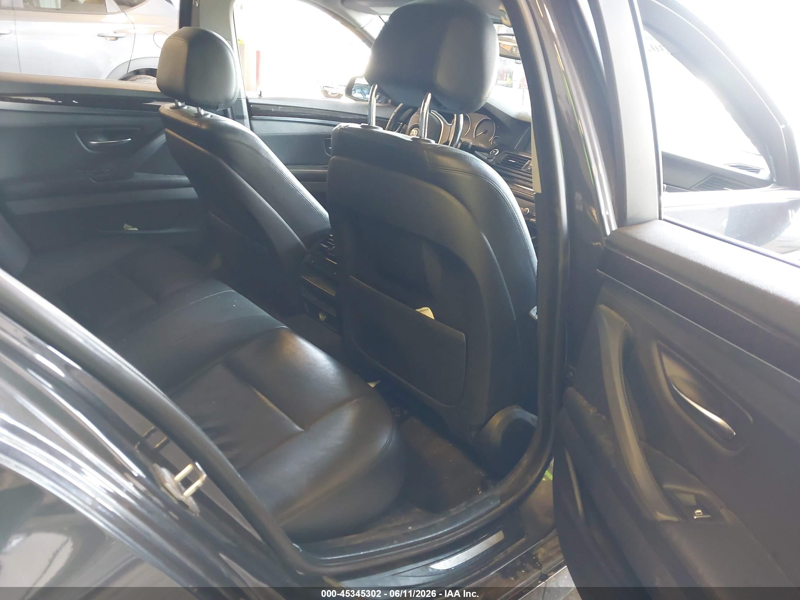 2015 Bmw 528i Xdrive Black vin: WBA5A7C5XFD628780
