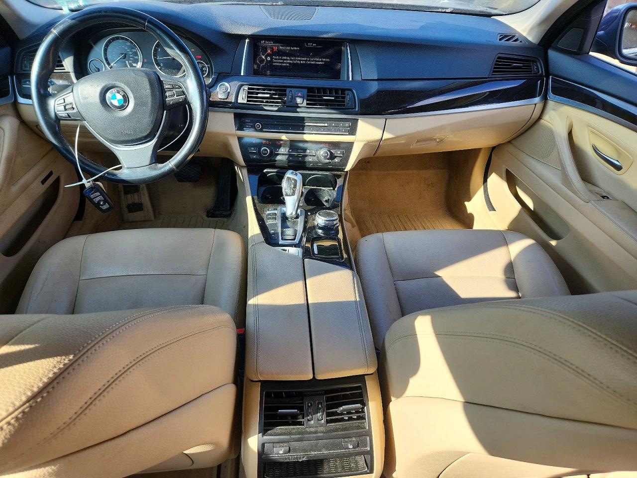 2015 Bmw 528 Xi Blue vin: WBA5A7C5XFG143764
