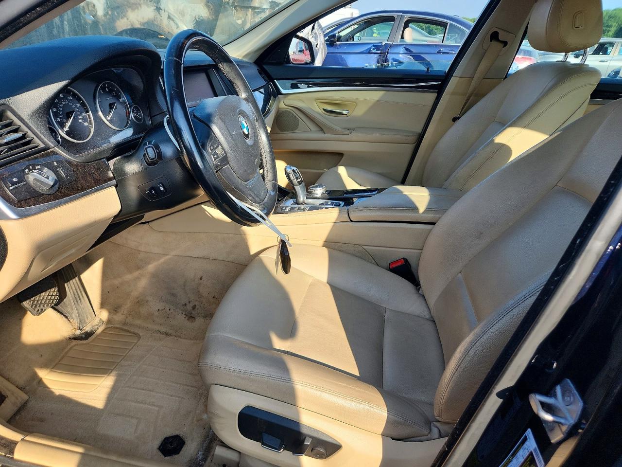 2015 Bmw 528 Xi Blue vin: WBA5A7C5XFG143764