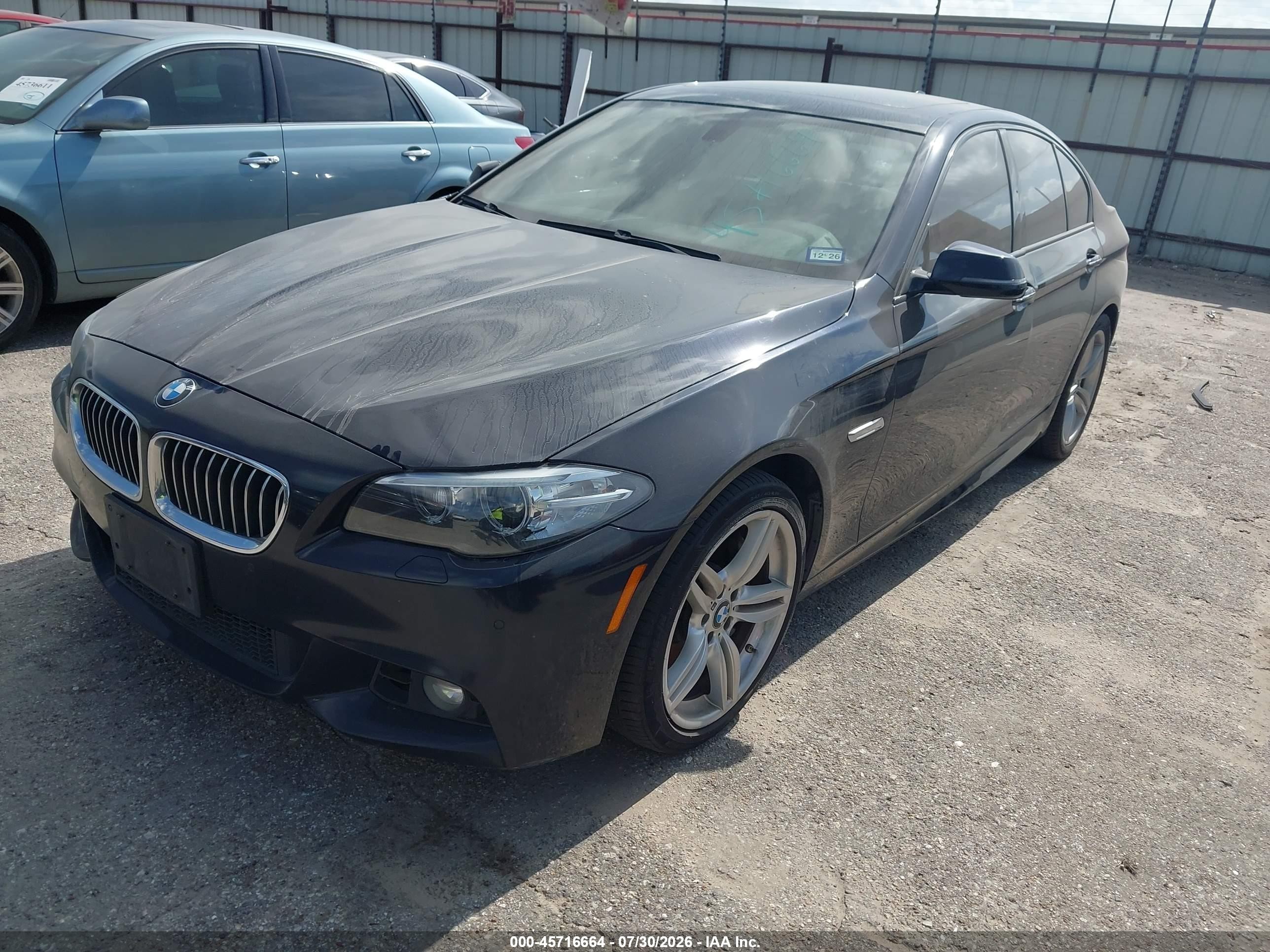 2014 Bmw 535i   Black vin: WBA5B1C50ED477375