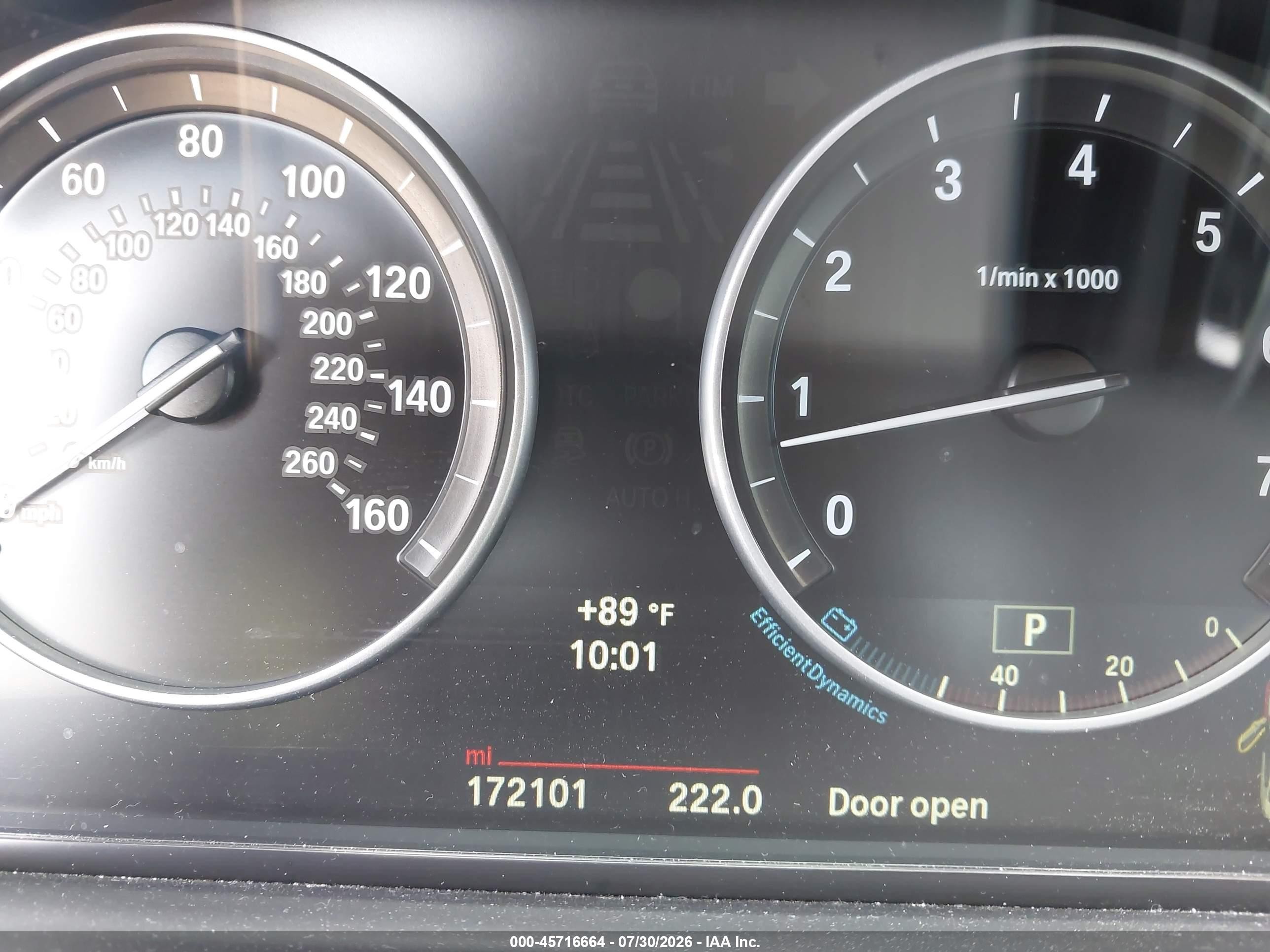 2014 Bmw 535i   Black vin: WBA5B1C50ED477375