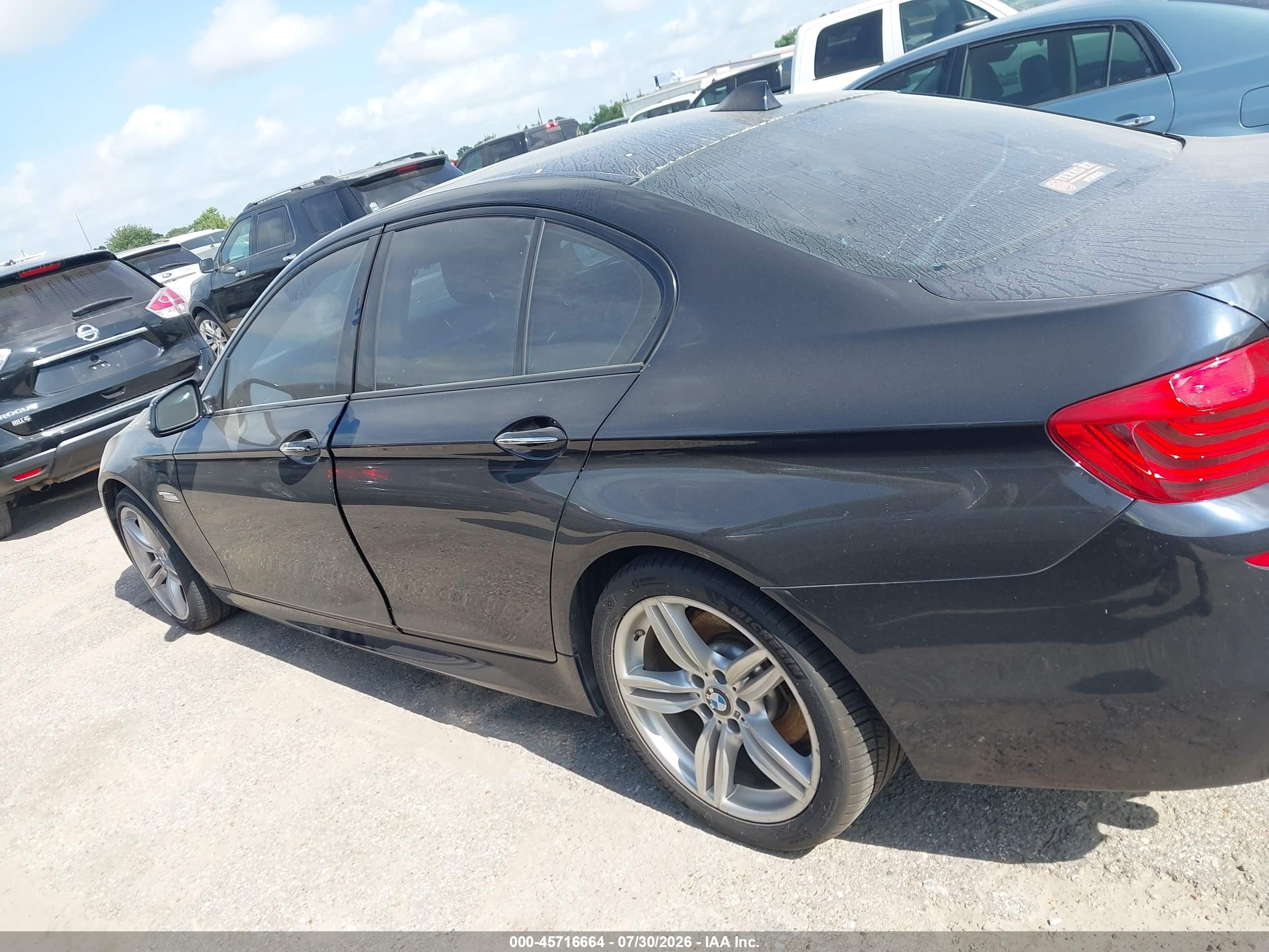 2014 Bmw 535i   Black vin: WBA5B1C50ED477375