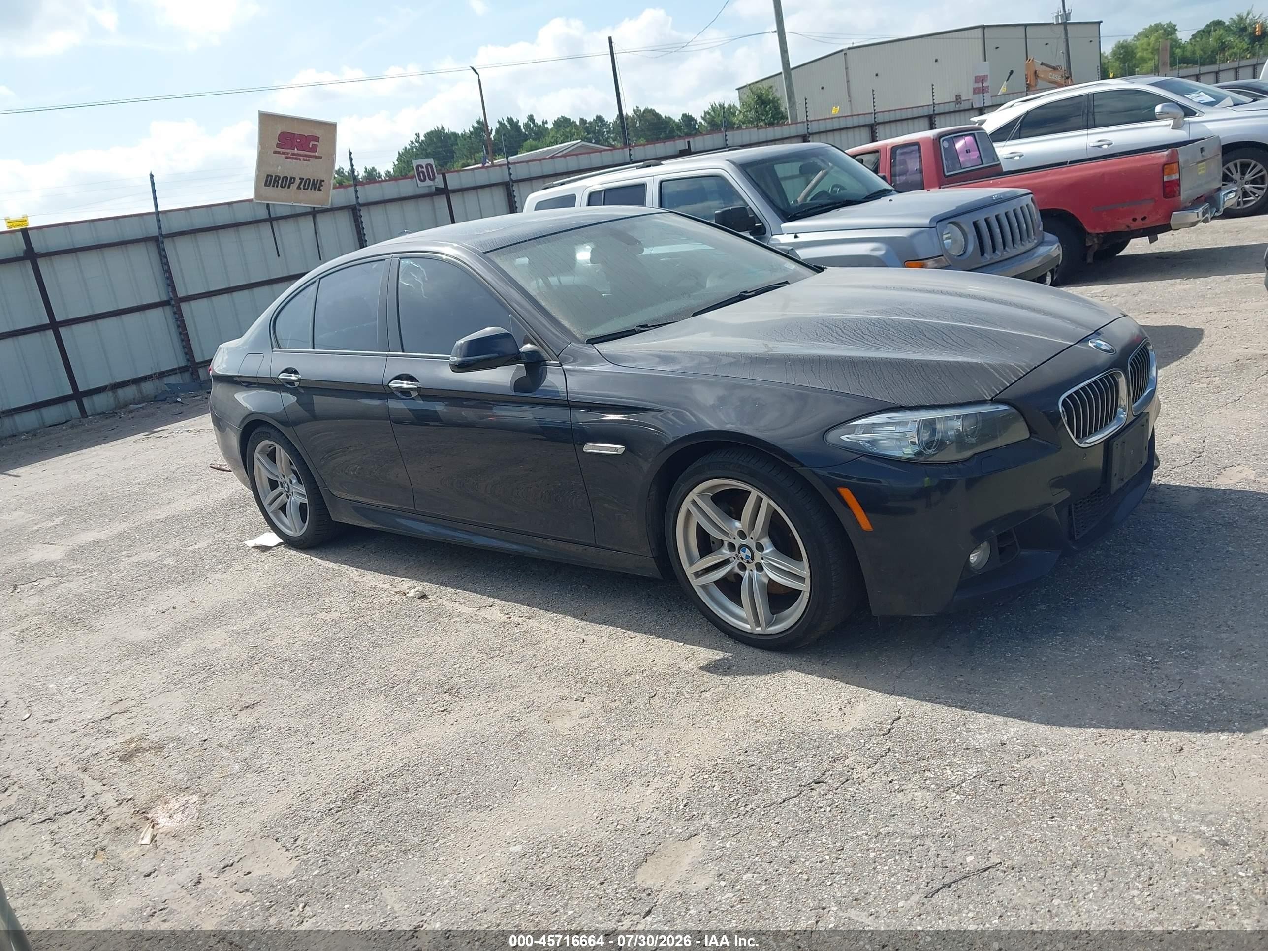 2014 Bmw 535i   Black vin: WBA5B1C50ED477375