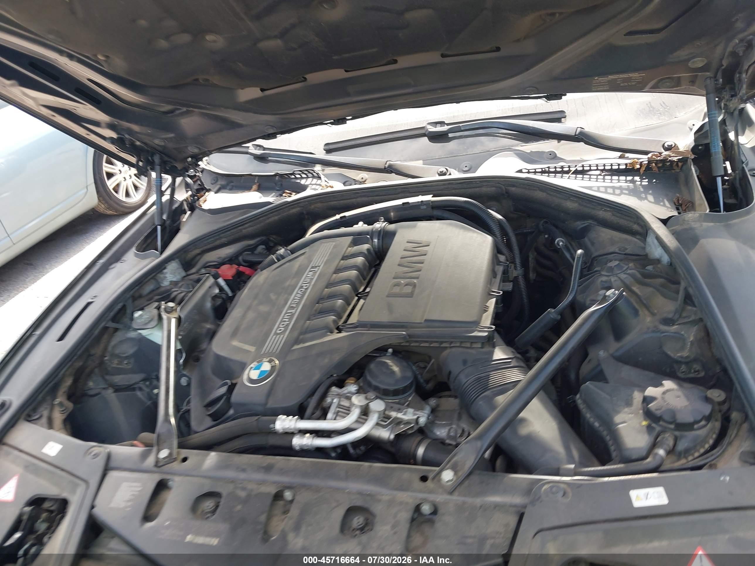 2014 Bmw 535i   Black vin: WBA5B1C50ED477375