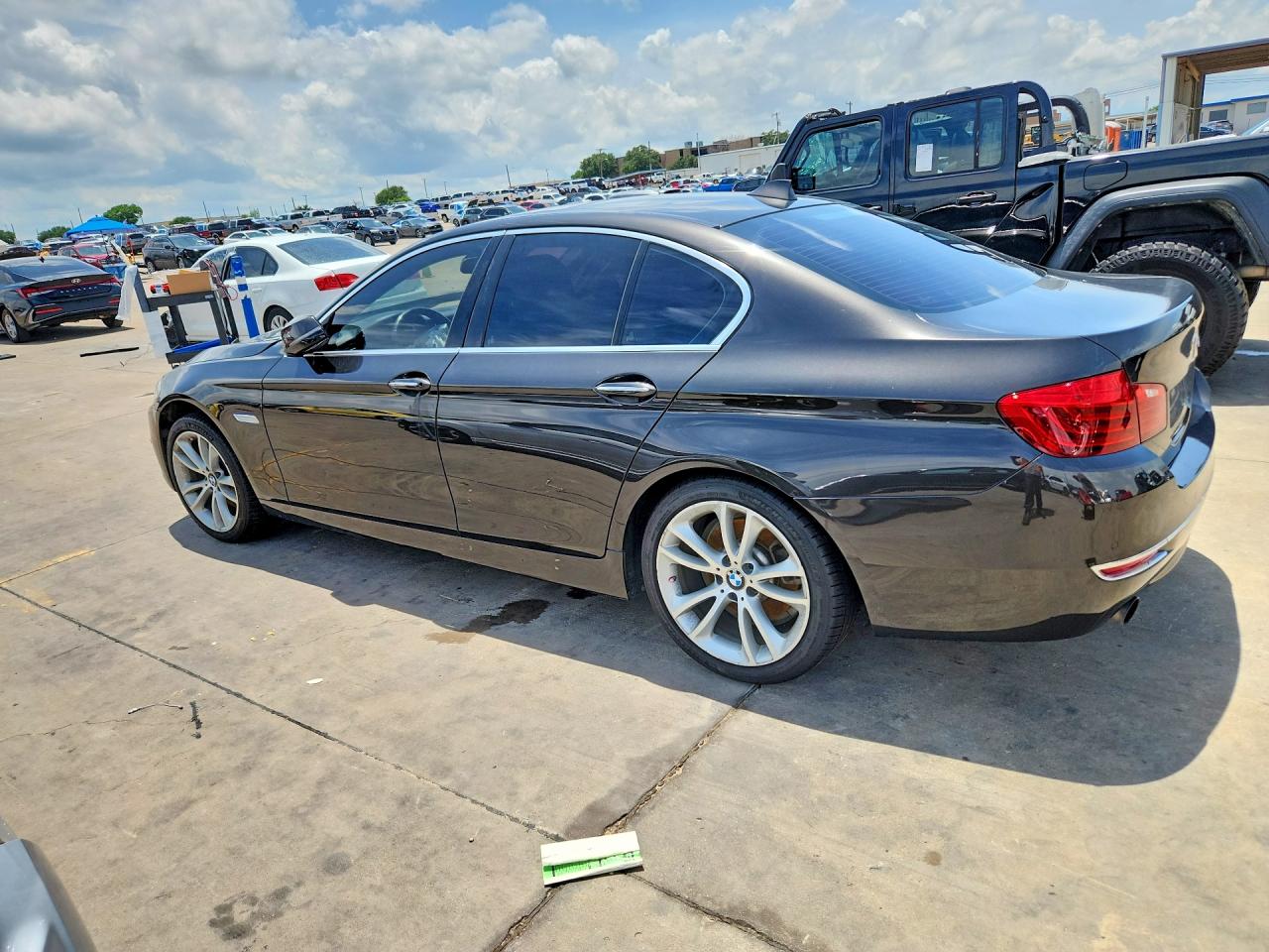 2014 Bmw 535 I Черный vin: WBA5B1C50ED477621