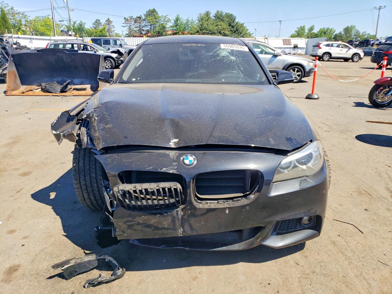 2014 Bmw 535 I Black vin: WBA5B1C50ED478624