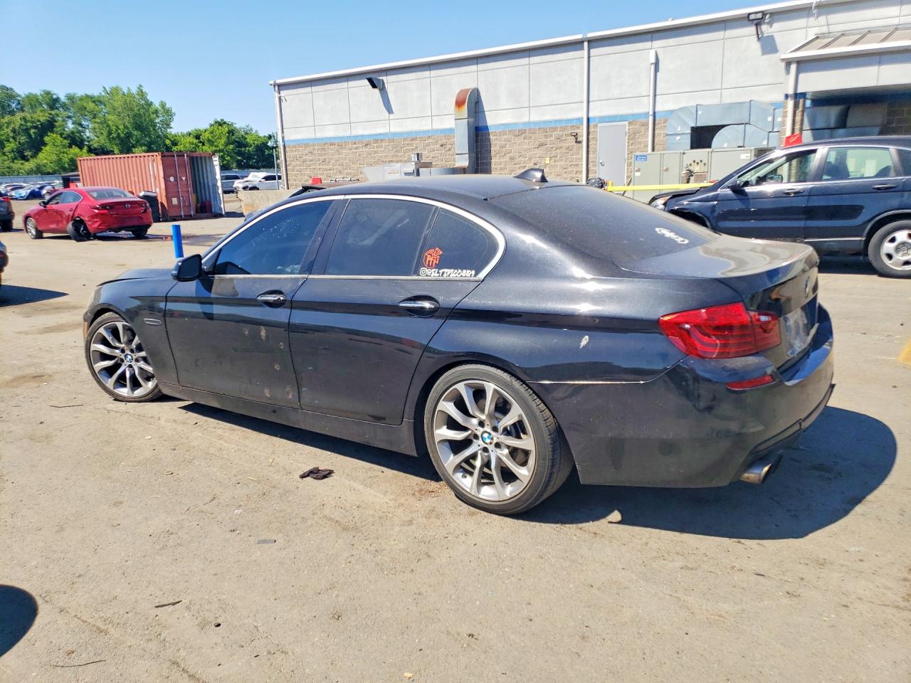 2014 Bmw 535 I Black vin: WBA5B1C50ED478624