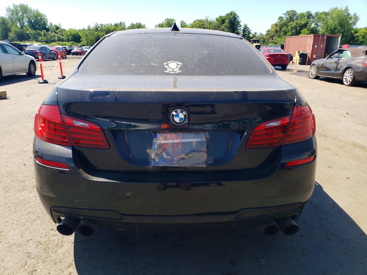 2014 Bmw 535 I Black vin: WBA5B1C50ED478624