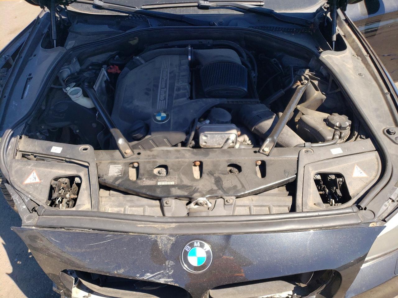 2014 Bmw 535 I Black vin: WBA5B1C50ED478624