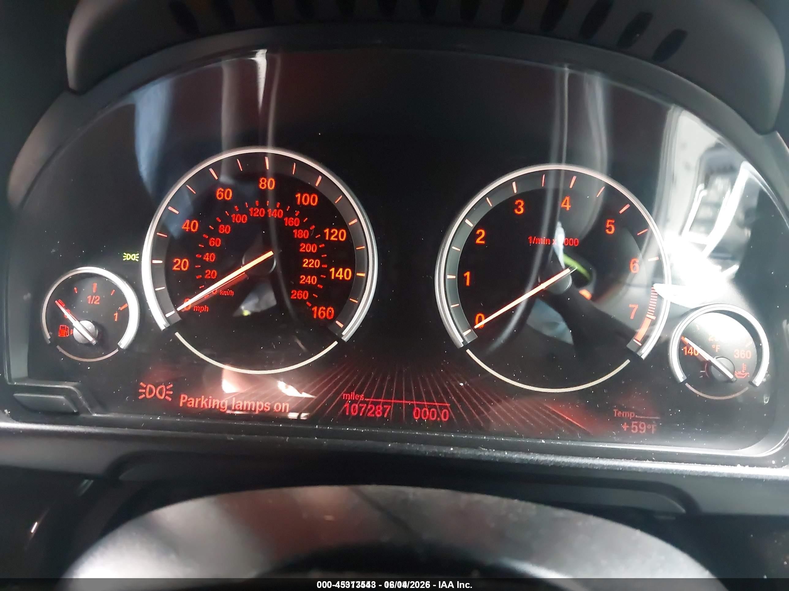 2014 Bmw 535i   Черный vin: WBA5B1C50ED479546