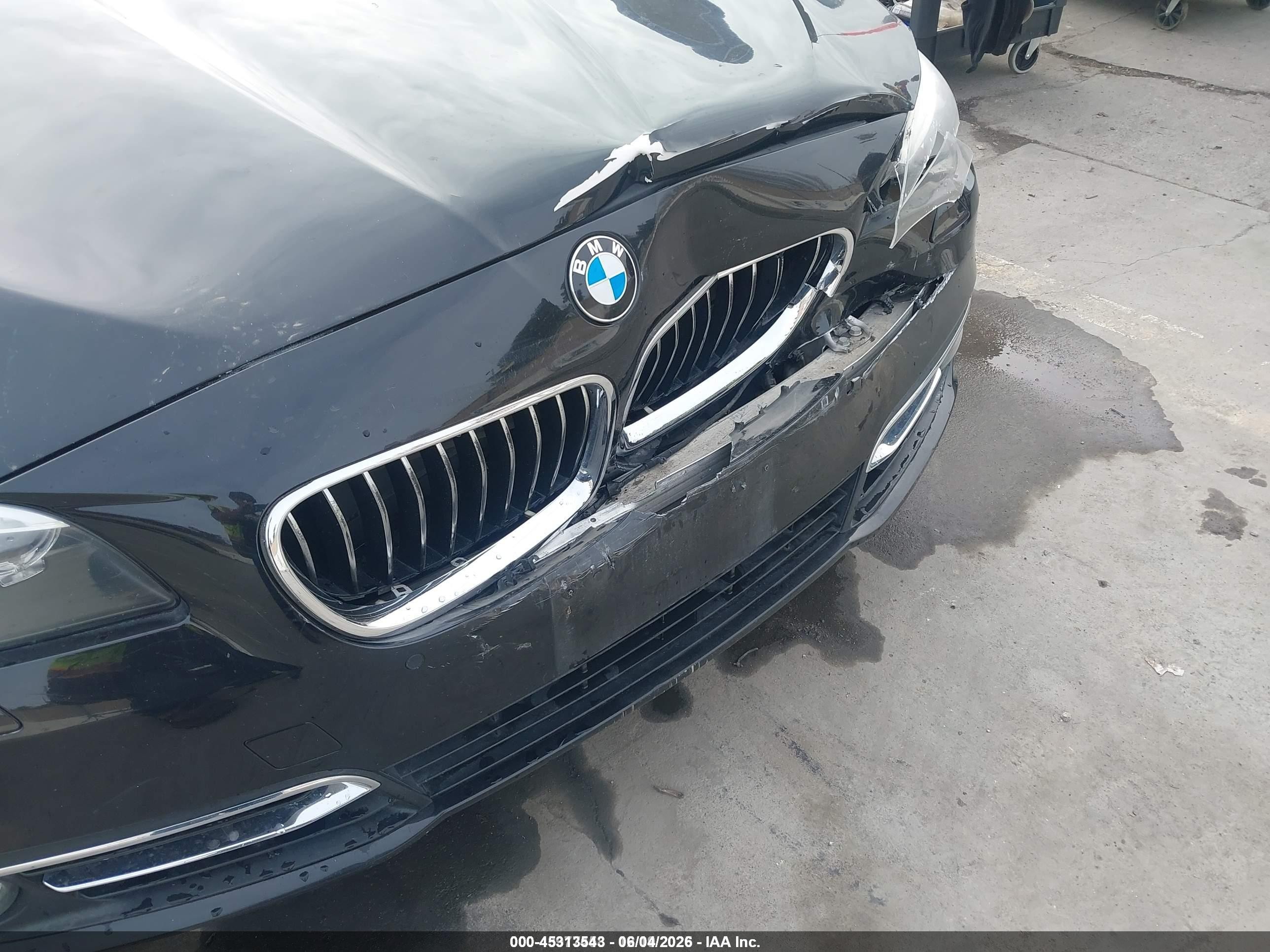 2014 Bmw 535i   Черный vin: WBA5B1C50ED479546