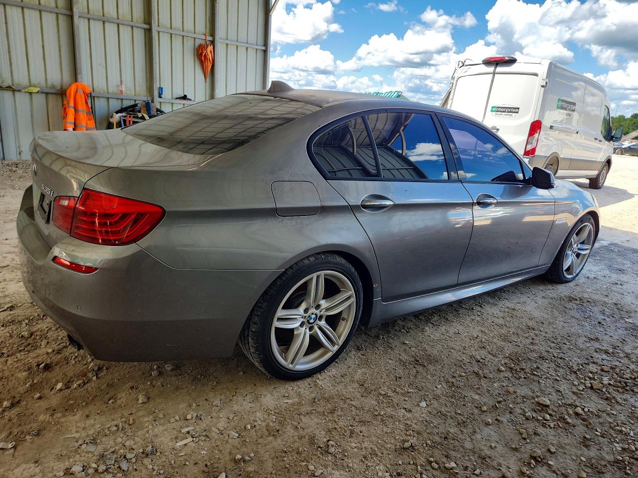 2014 Bmw 535 I Gray vin: WBA5B1C50ED479949