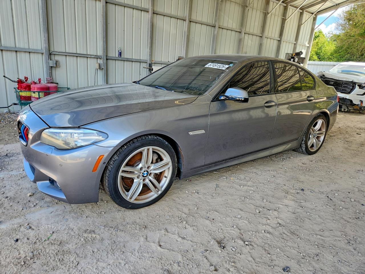 2014 Bmw 535 I Gray vin: WBA5B1C50ED479949