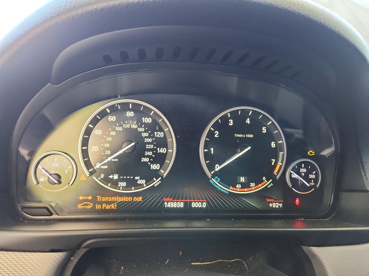 2014 Bmw 535 I Gray vin: WBA5B1C50ED479949