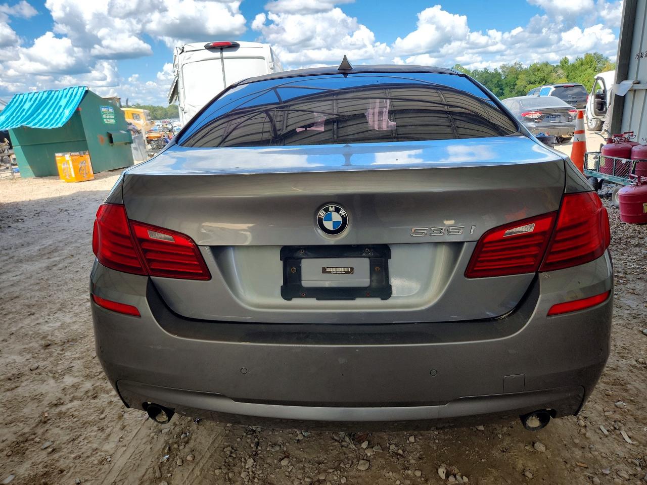 2014 Bmw 535 I Gray vin: WBA5B1C50ED479949