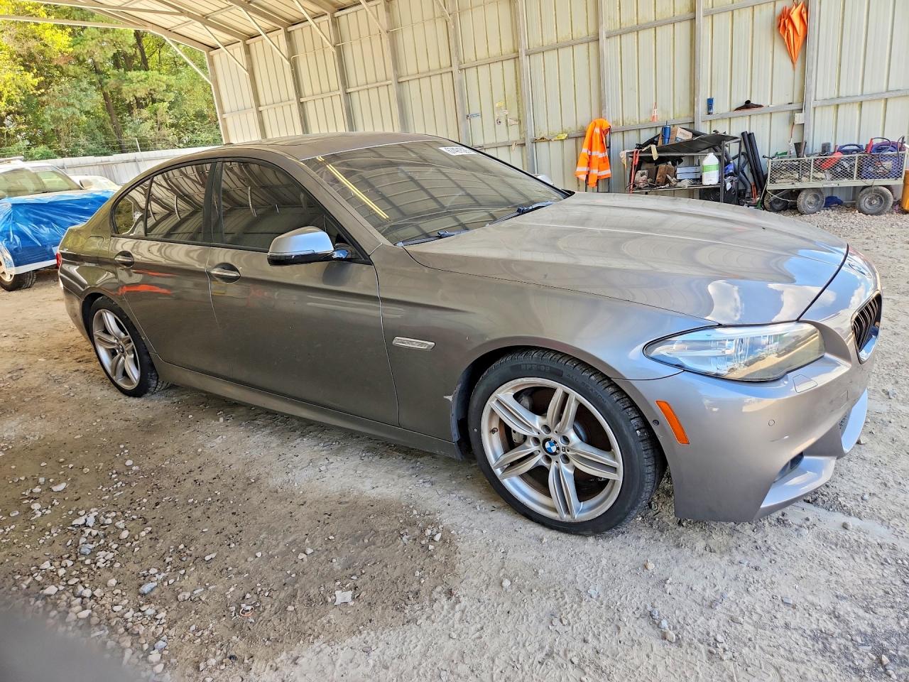 2014 Bmw 535 I Gray vin: WBA5B1C50ED479949