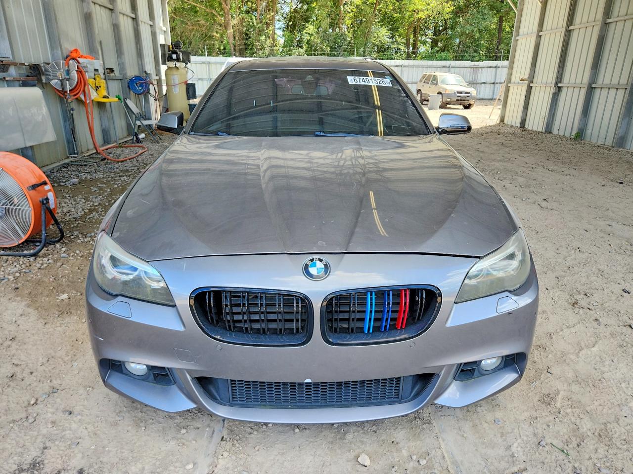 2014 Bmw 535 I Gray vin: WBA5B1C50ED479949