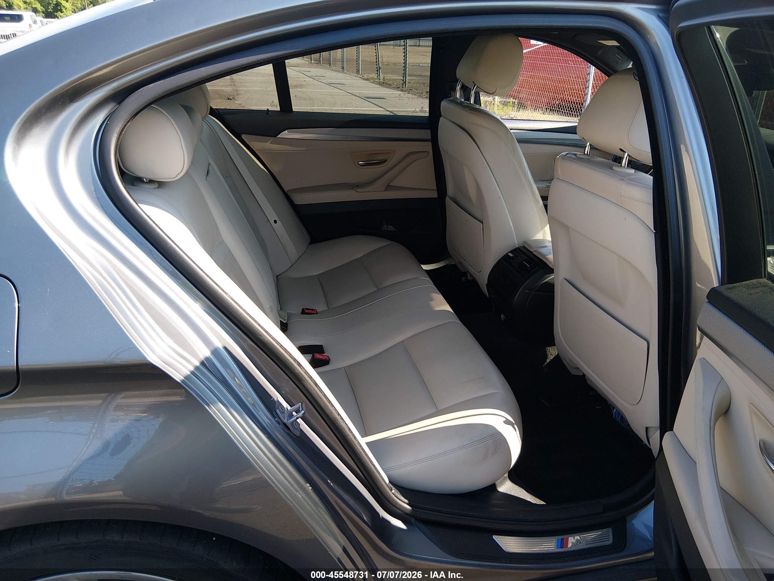 2014 Bmw 535i   Gray vin: WBA5B1C50ED483063