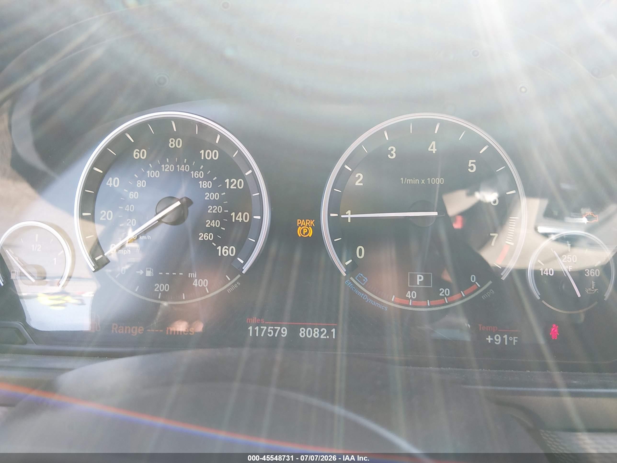 2014 Bmw 535i   Gray vin: WBA5B1C50ED483063