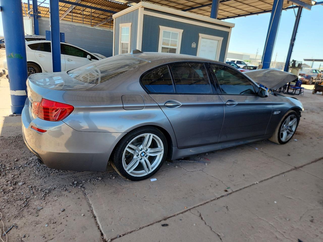 2015 Bmw 535 I Silver vin: WBA5B1C50FD919802