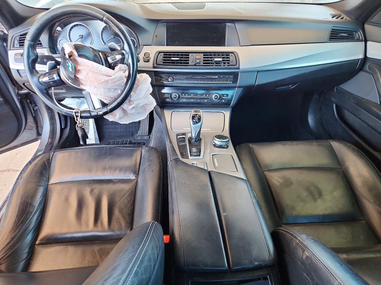 2015 Bmw 535 I Silver vin: WBA5B1C50FD919802