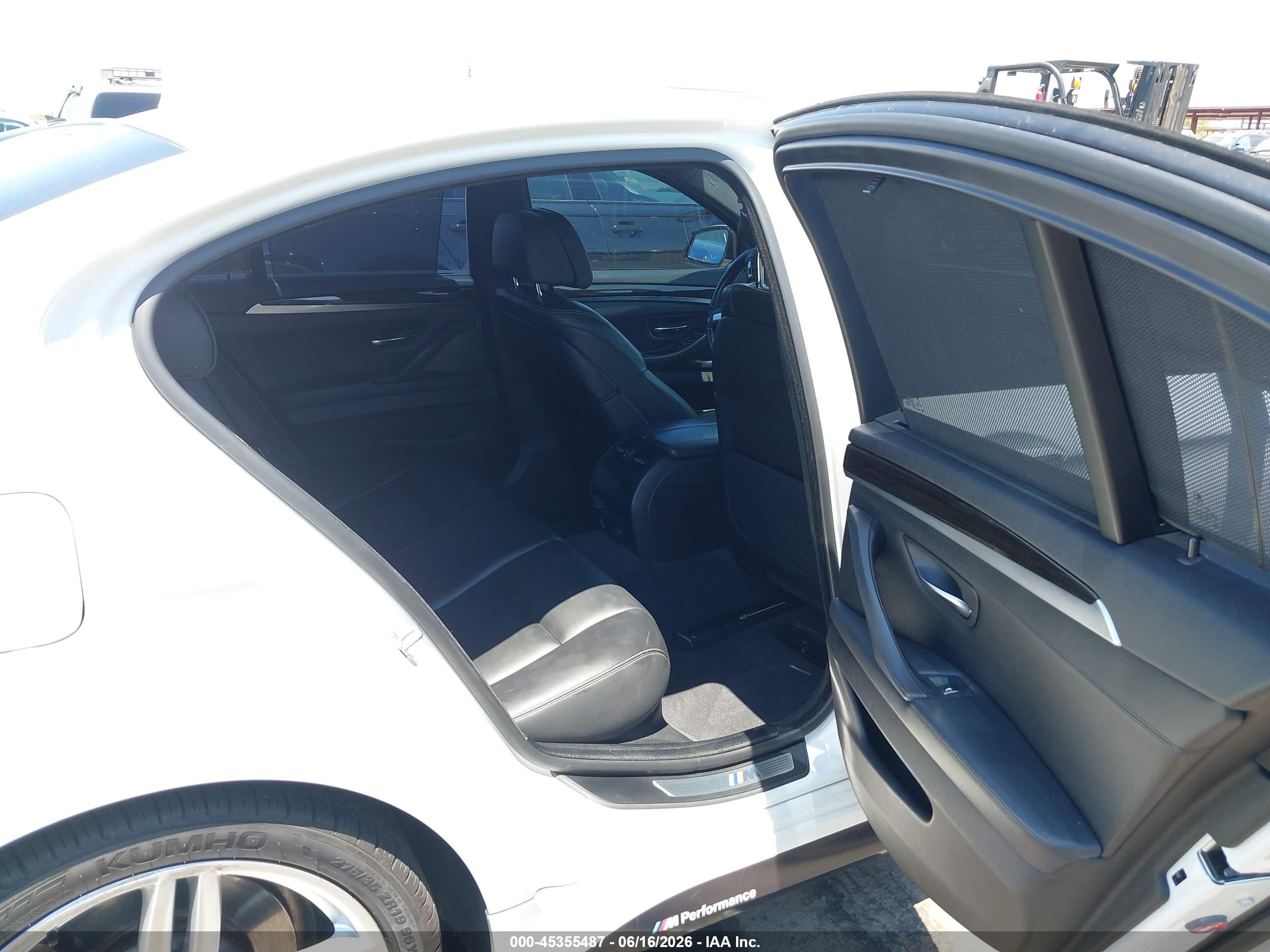 2015 Bmw 535i   White vin: WBA5B1C50FG125087