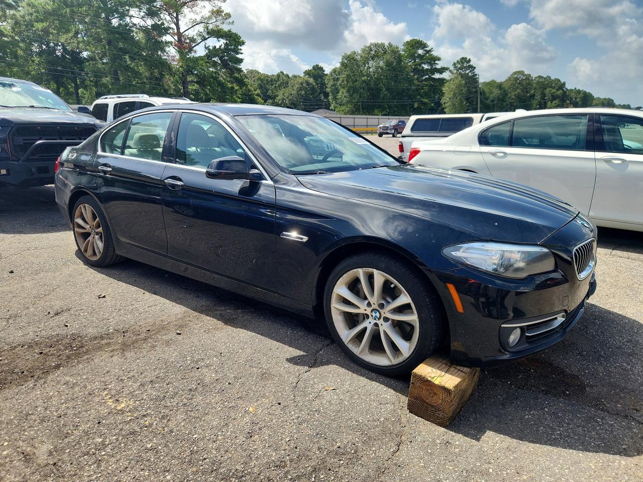 2015 Bmw 535 I Черный vin: WBA5B1C50FG126496