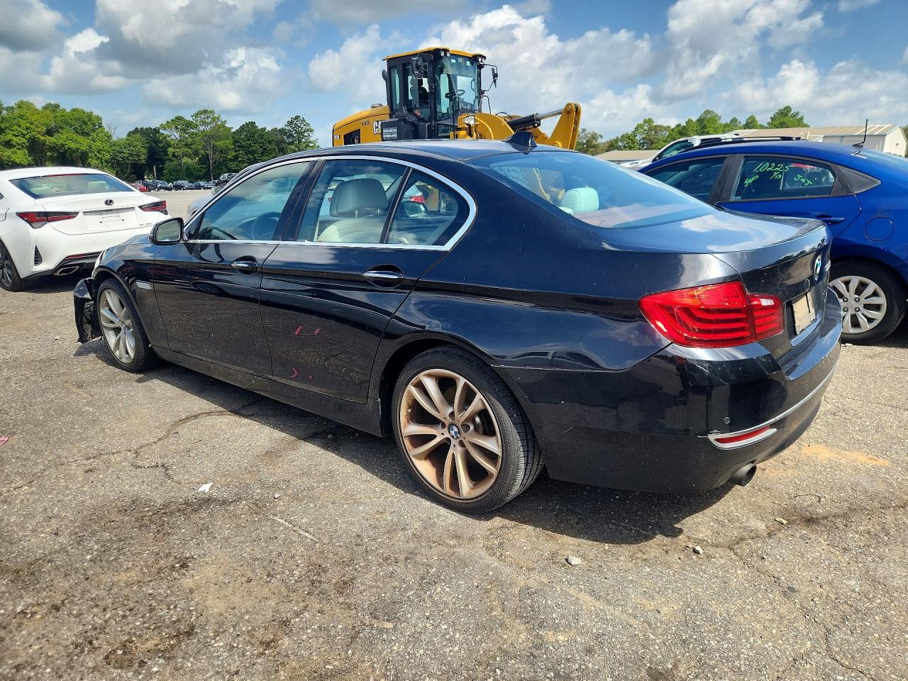 2015 Bmw 535 I Черный vin: WBA5B1C50FG126496